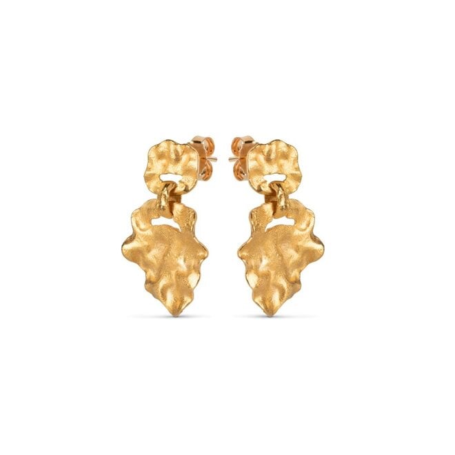 Windy Small Gouden Oorbellen