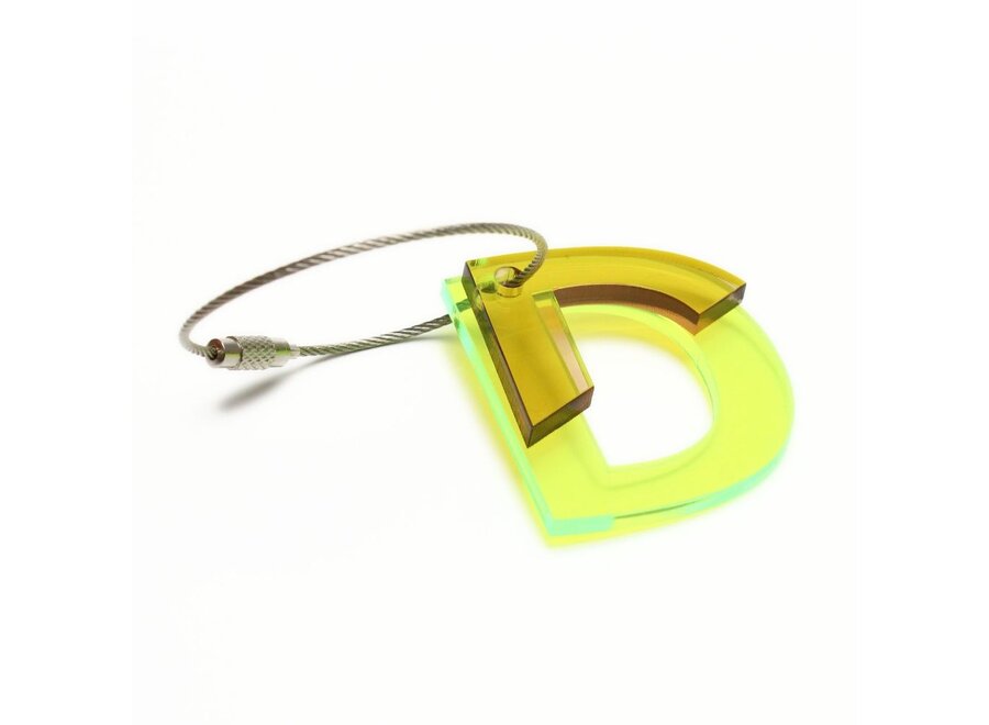 D - Recycled Key Chain