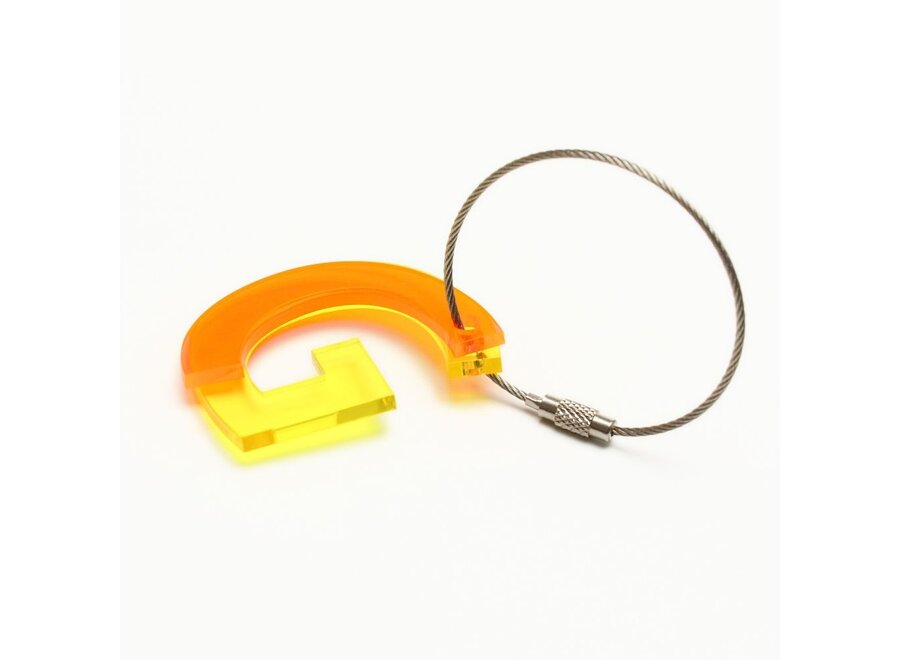 G - Recycled Key Chain