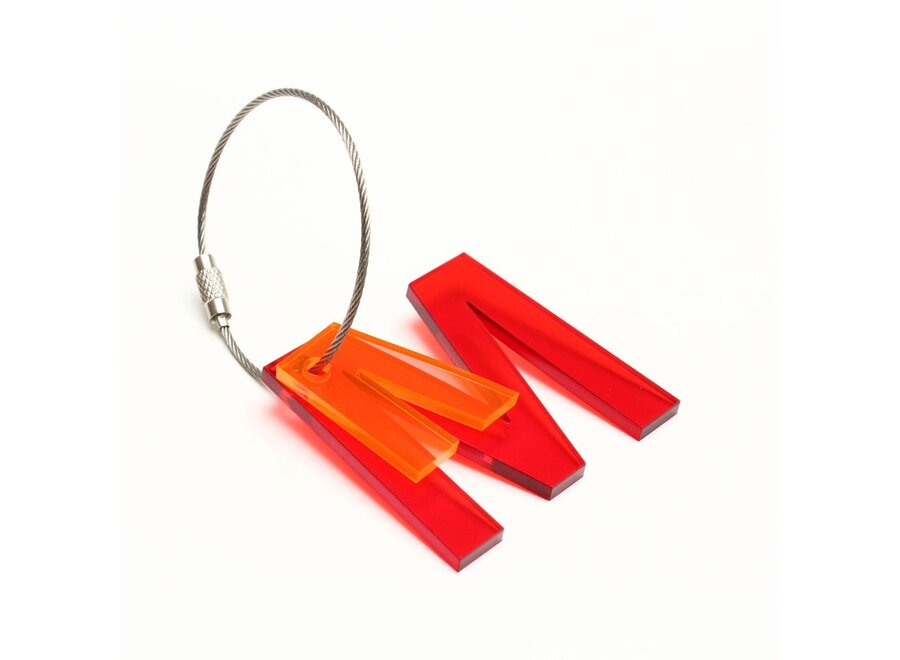 Mo Man Tai | M - Recycled Key Chain