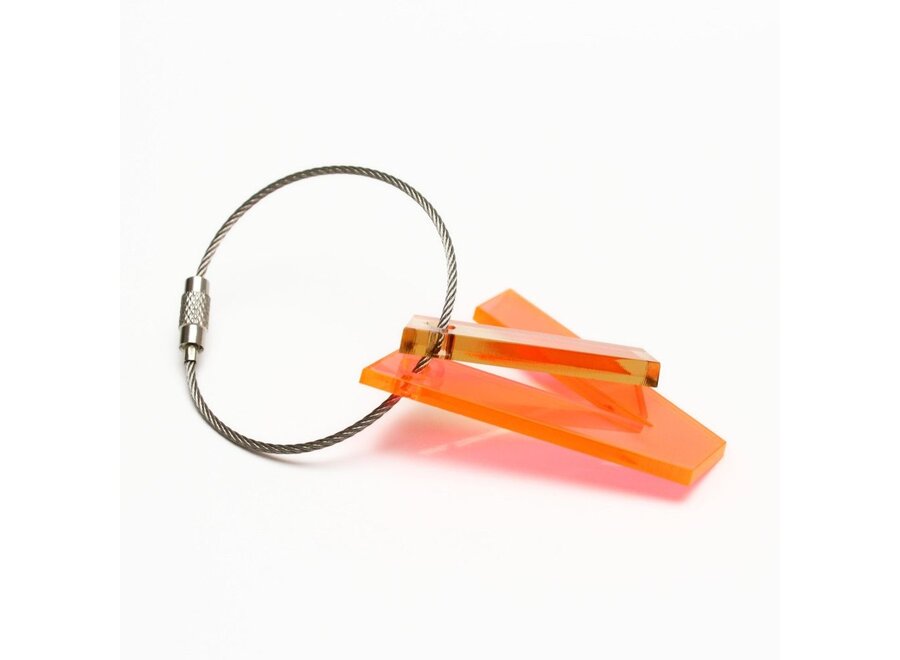 Mo Man Tai | V - Recycled Key Chain