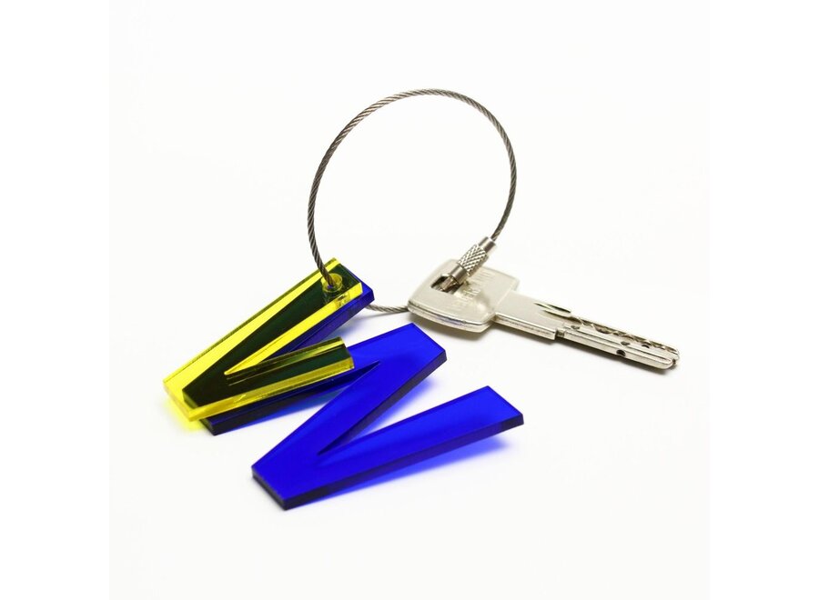 Mo Man Tai | W - Recycled Key Chain