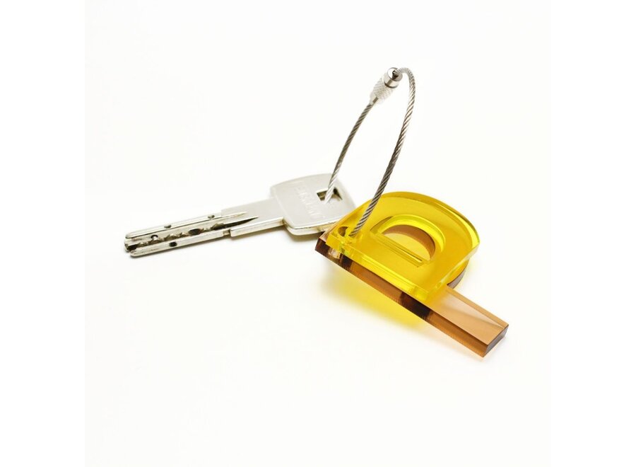 Mo Man Tai | P - Recycled Key Chain