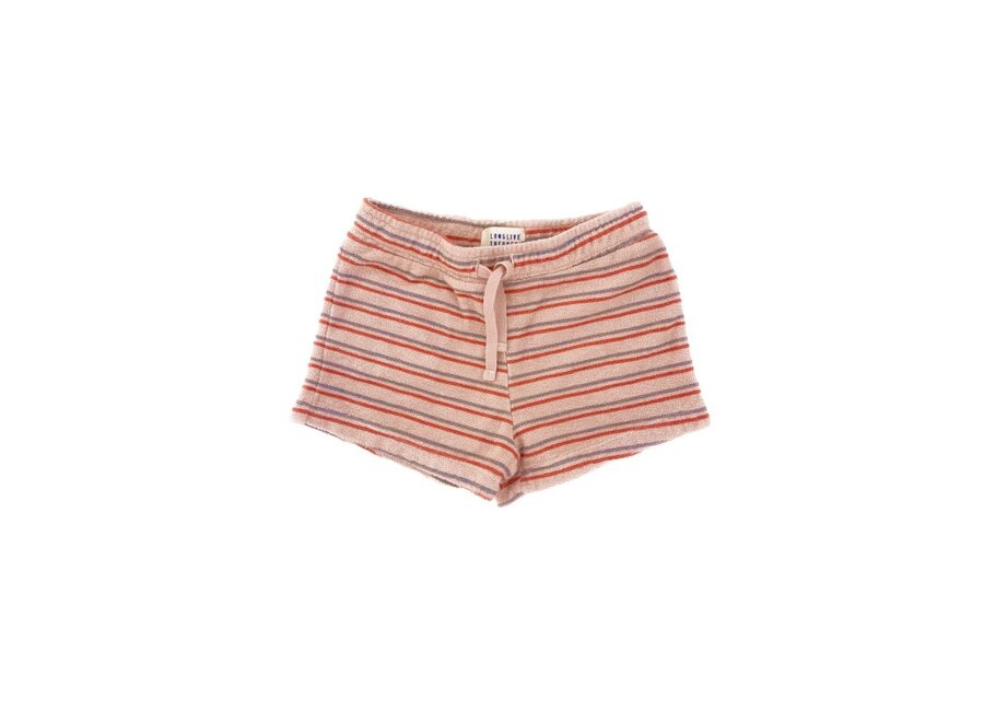 Longlivethequeen | Shorts Pink Stripe Terry