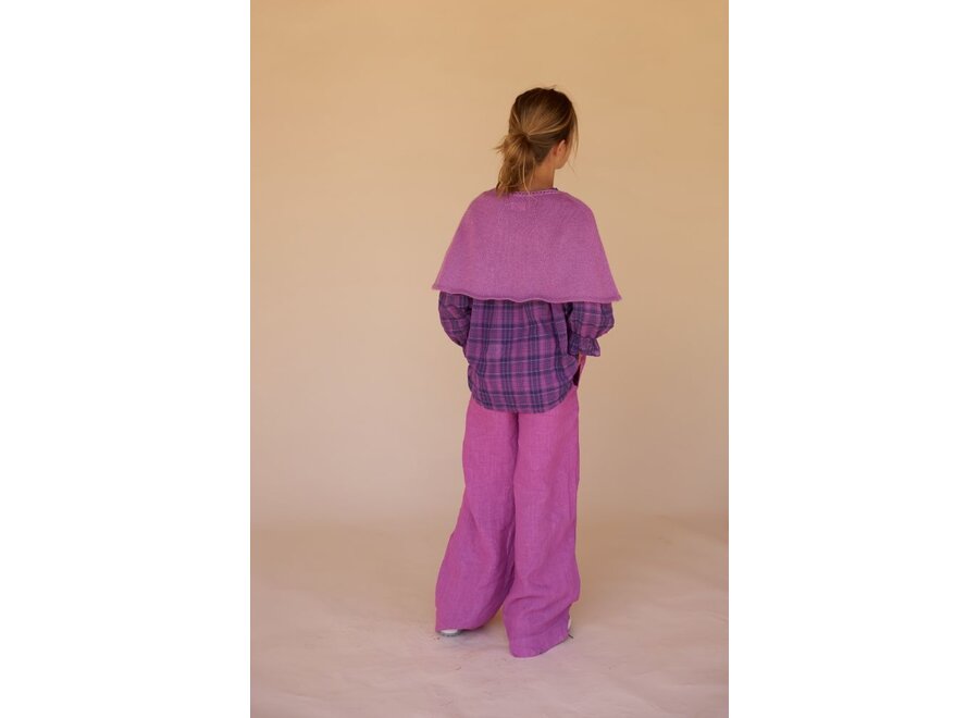 Longlivethequeen | Linen Trousers Purple