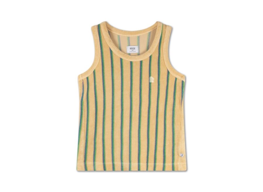 Repose AMS | Singlet Multi Pop Stripe