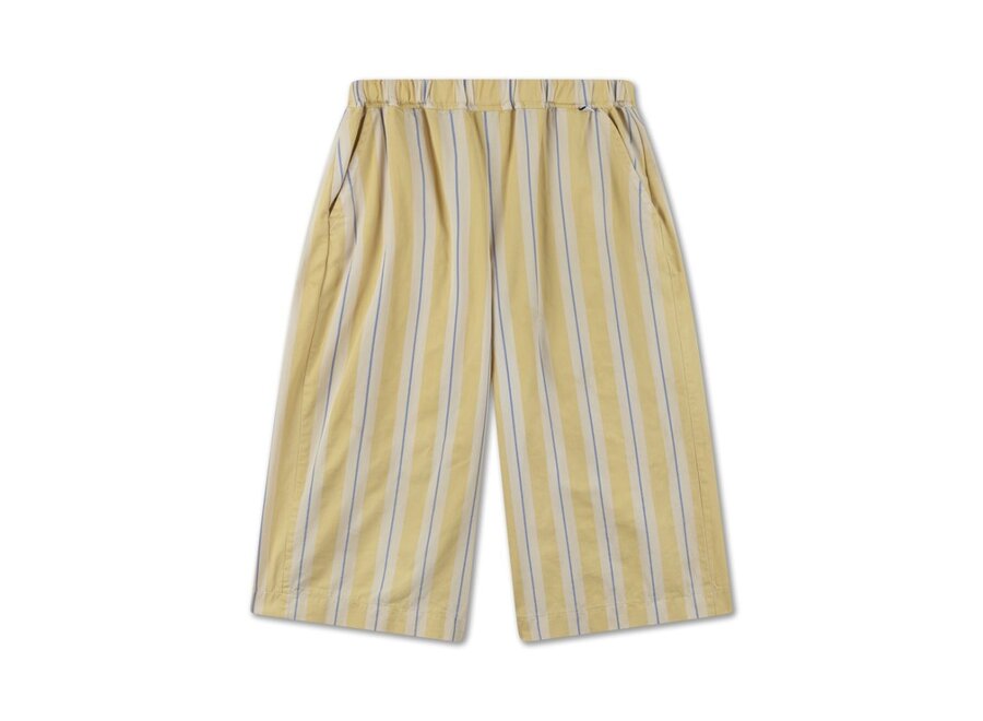 Repose AMS | Straight Pants Sand Gold Stripe