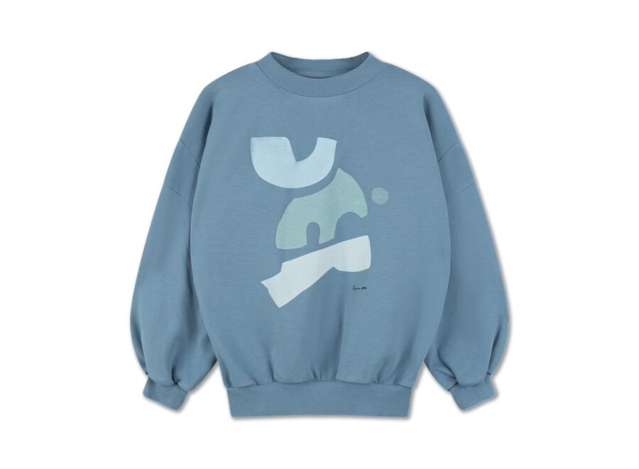 Repose AMS | Crewneck Sweater Faded Shadow Blue