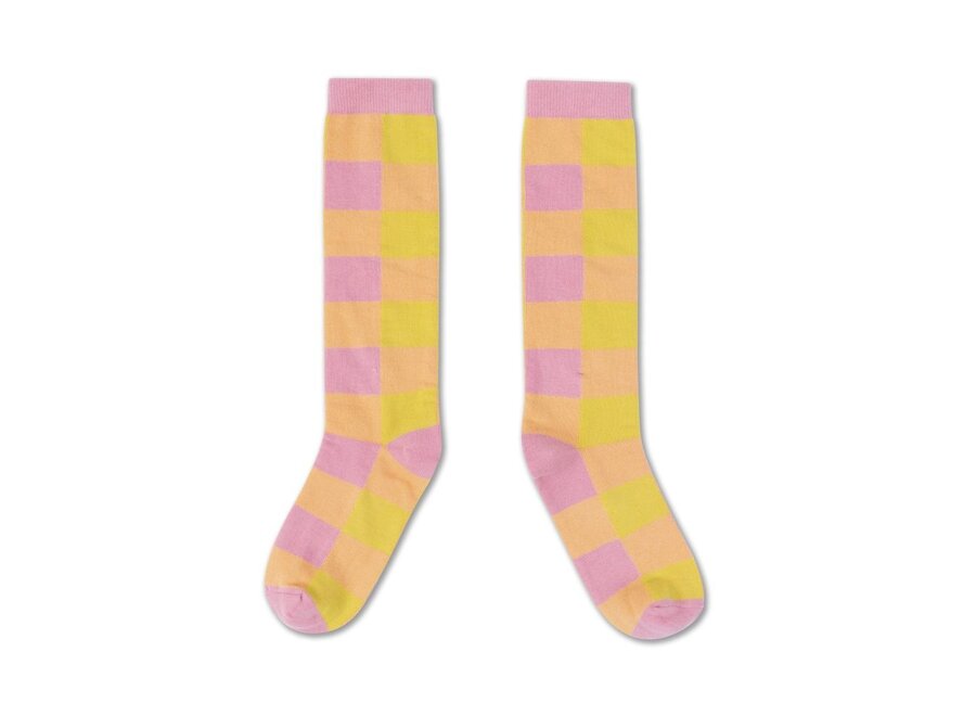 Repose AMS | Knee Socks Lime Bb Check