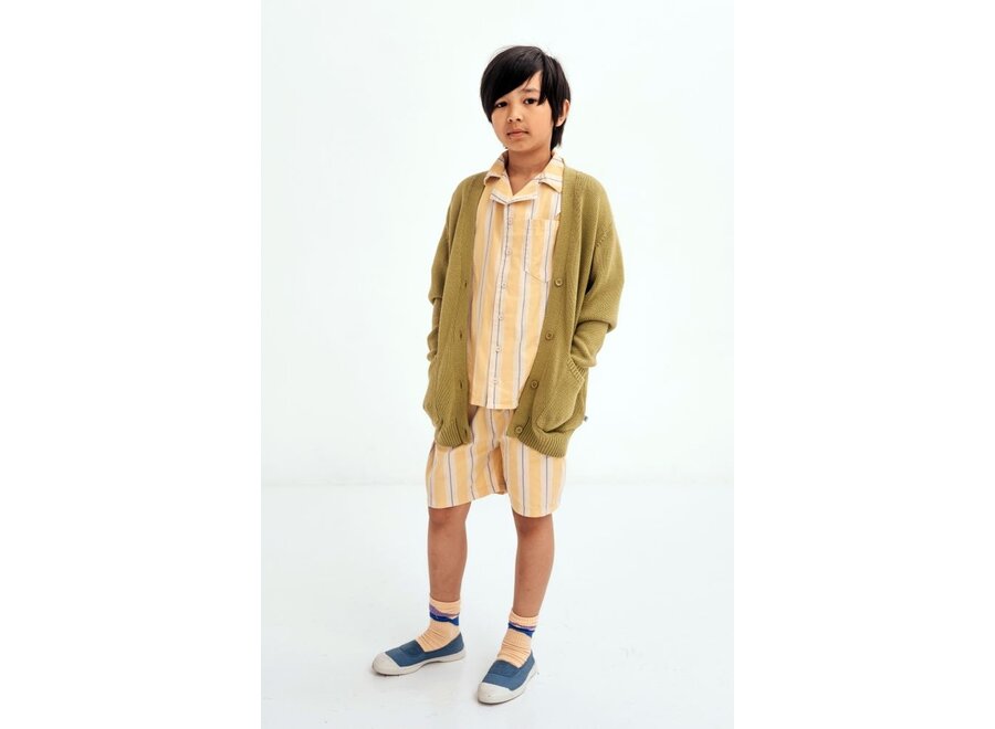 Repose AMS | Short Sand Gold Stripe