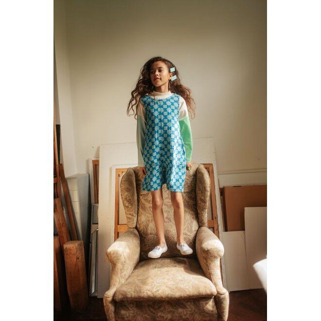 Repose Ams | Squared Hair Clip Aqua