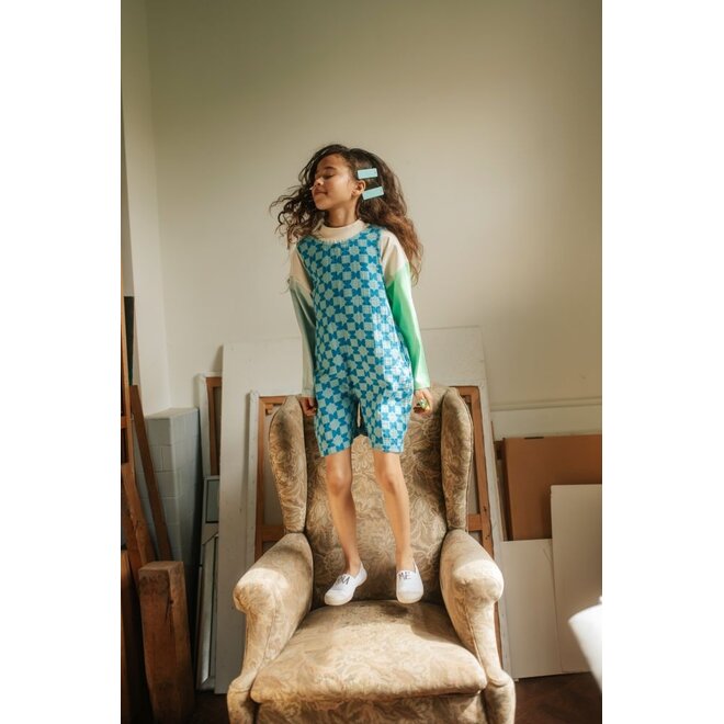 Repose Ams | Squared Hair Clip Aqua