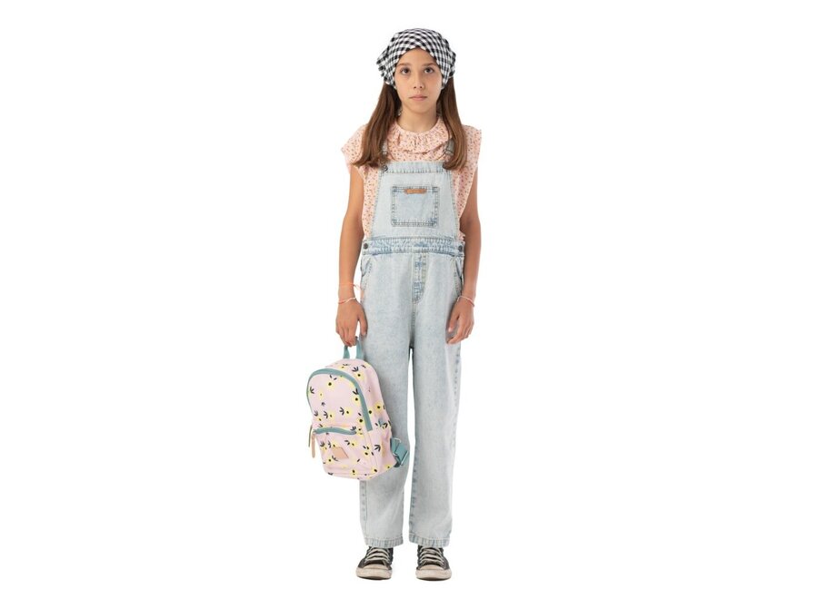 Piupiuchick | Dungarees Washed Blue Denim