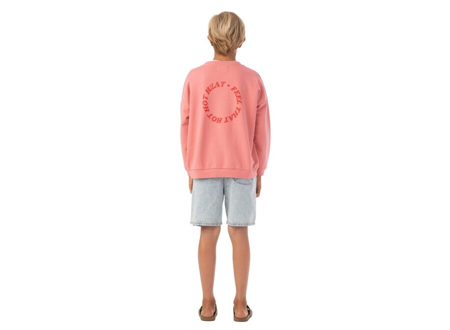 Piupiuchick | Sweatshirt Pink Heart Print