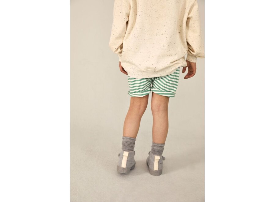 Gray Label | Shorts GOTS Bright Green/Off White