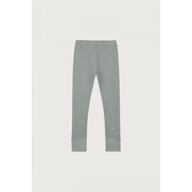 Gray Label | Leggings GOTS Blue Grey/Cream