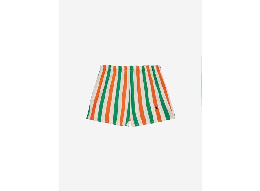 Bobo Choses | Baby Vertical Stripes Woven Korte Broek