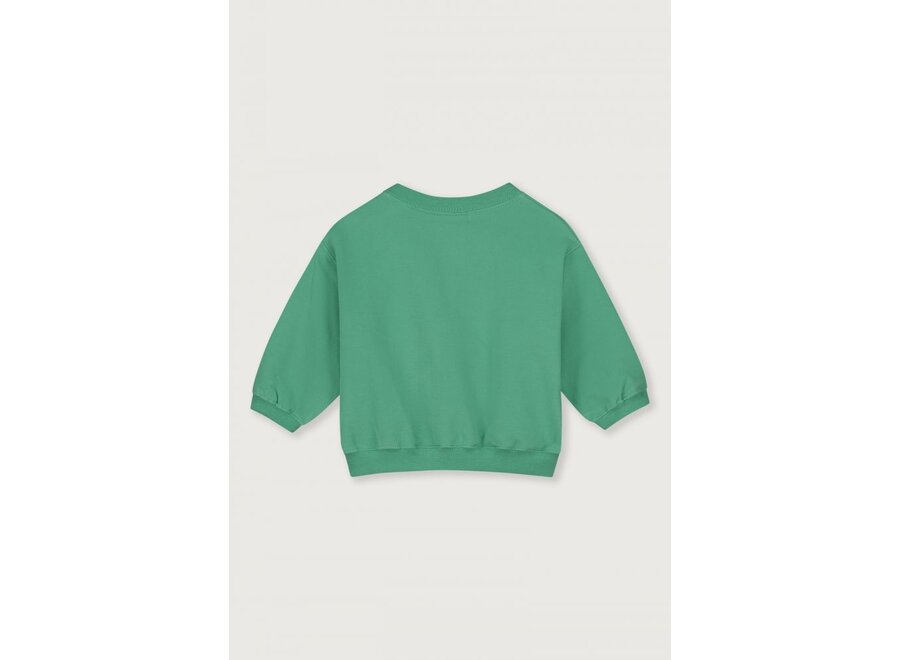 Gray Label | Baby Dropped Shoulder Sweater GOTS Bright Green