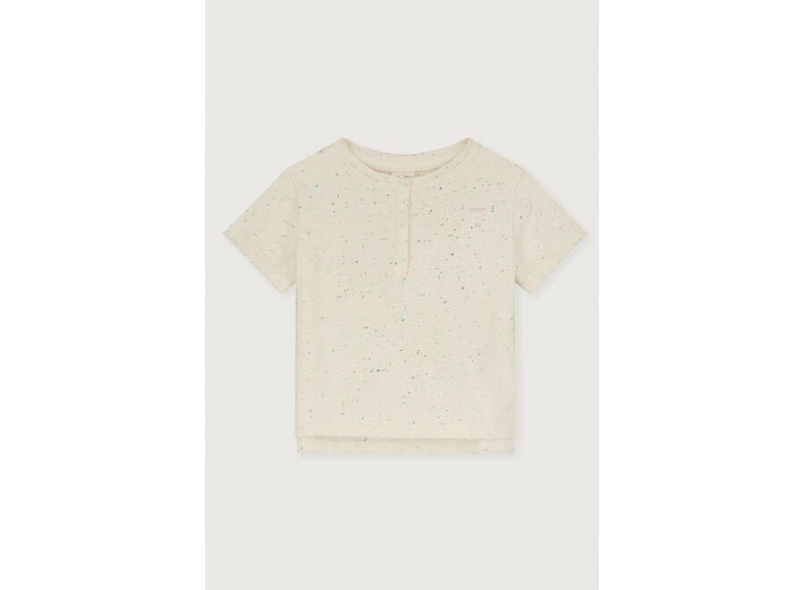 Gray Label | Baby S/S Henley Tee GOTS Sprinkles