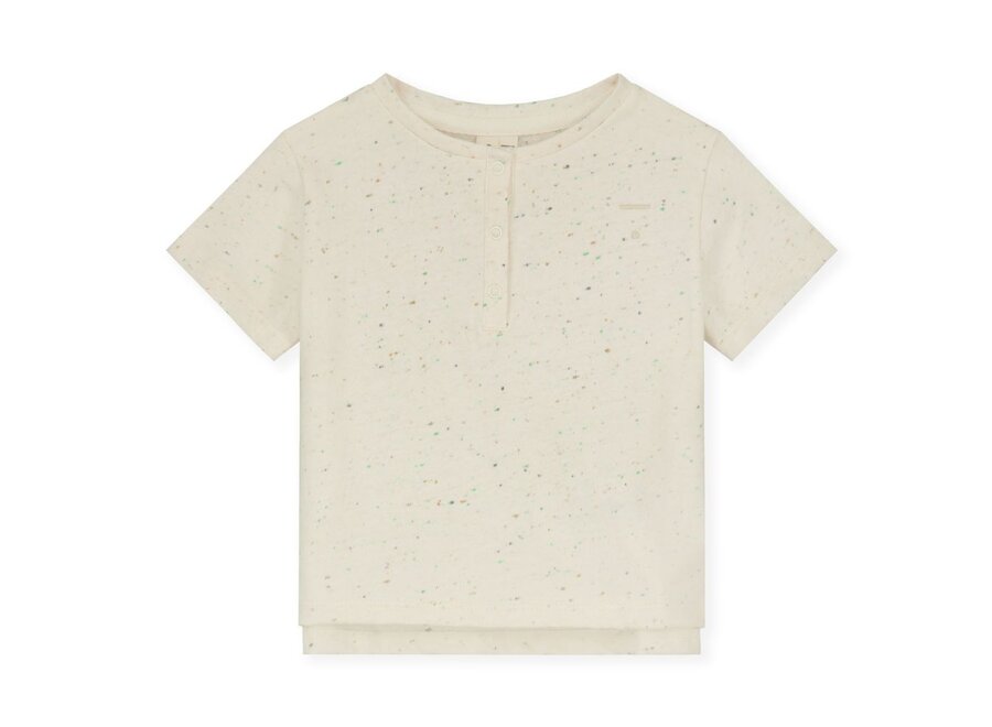 Gray Label | Baby S/S Henley Tee GOTS Sprinkles