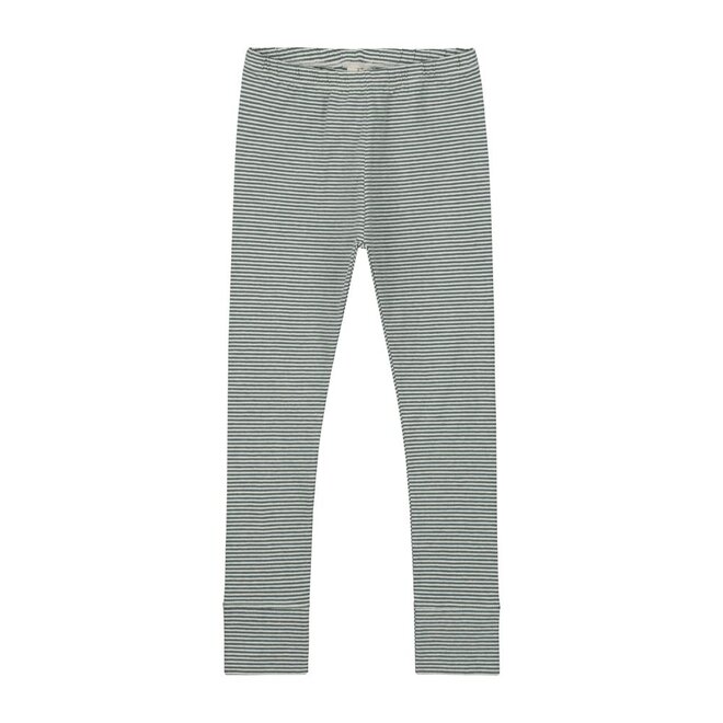 Gray Label | Leggings GOTS Blue Grey/Cream