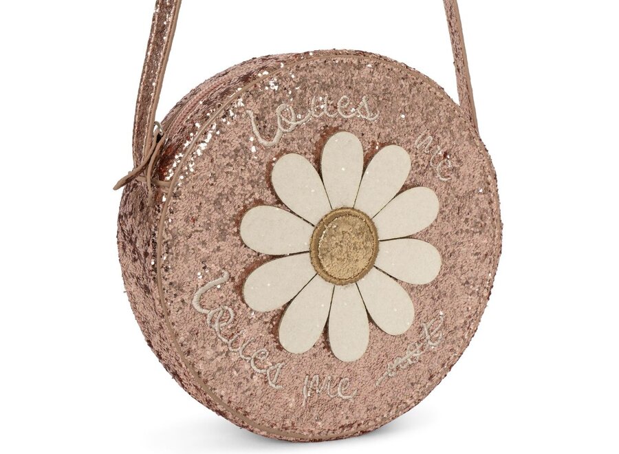 Konges Sløjd | Daisy Shoulder Bag Cameo Rose Glitter