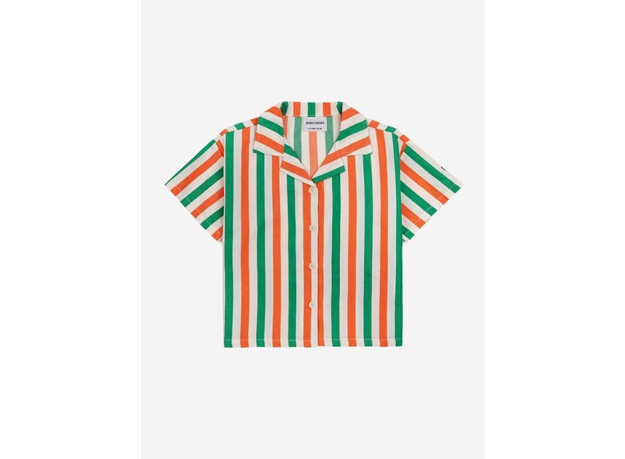 Vertical Stripes Woven Shirt