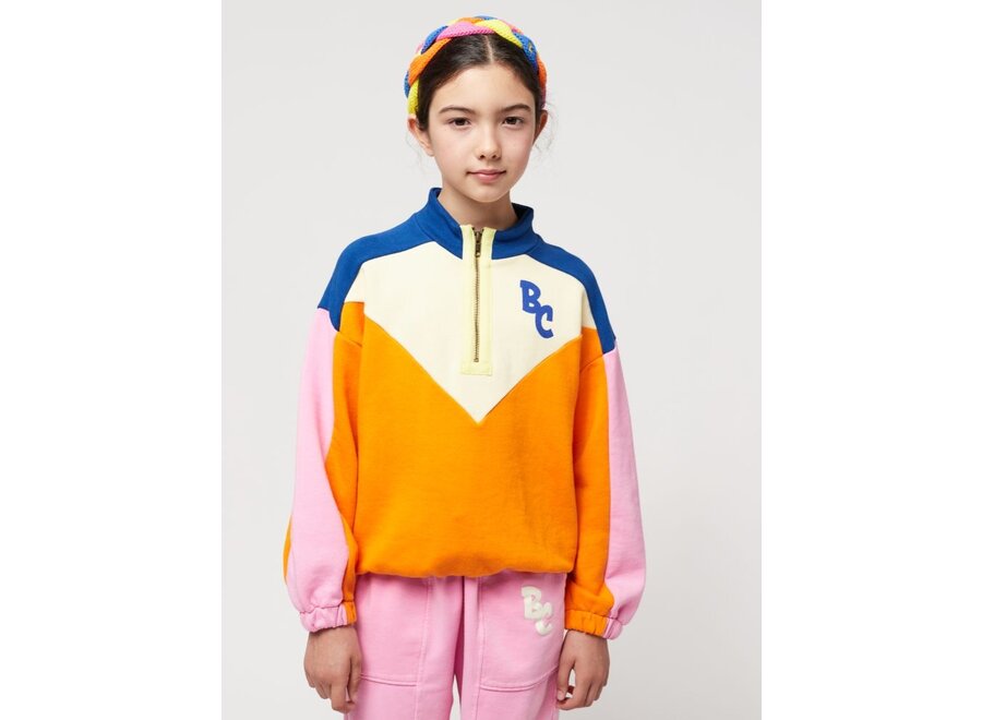 Bobo Choses | BC Color Block Zipped Sweatshirt