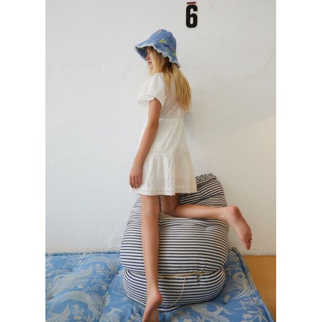 The New Society | Downey Dress Off White