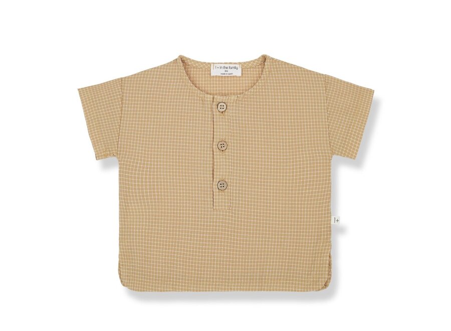 1+ in the family | Raffaello Short Sleeve Shirt Havana