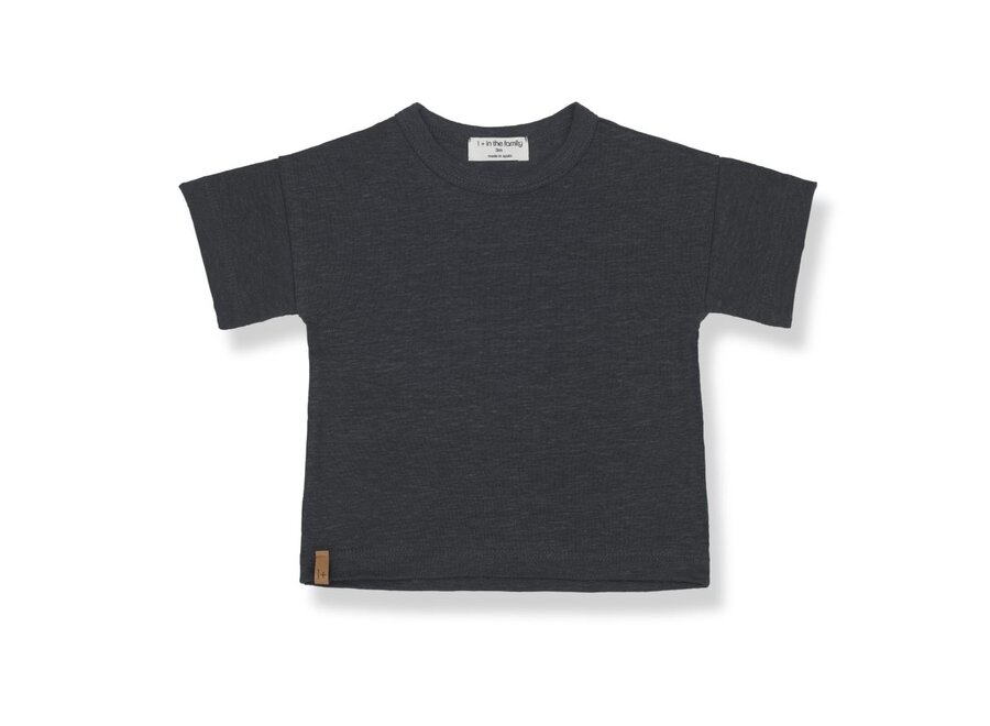 1+ in the family | Tintoretto S.Sleeve T-Shirt Anthracite