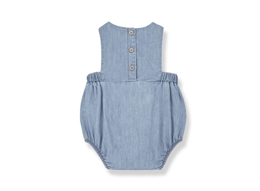 1+ in the family | Umberto Romper Denim