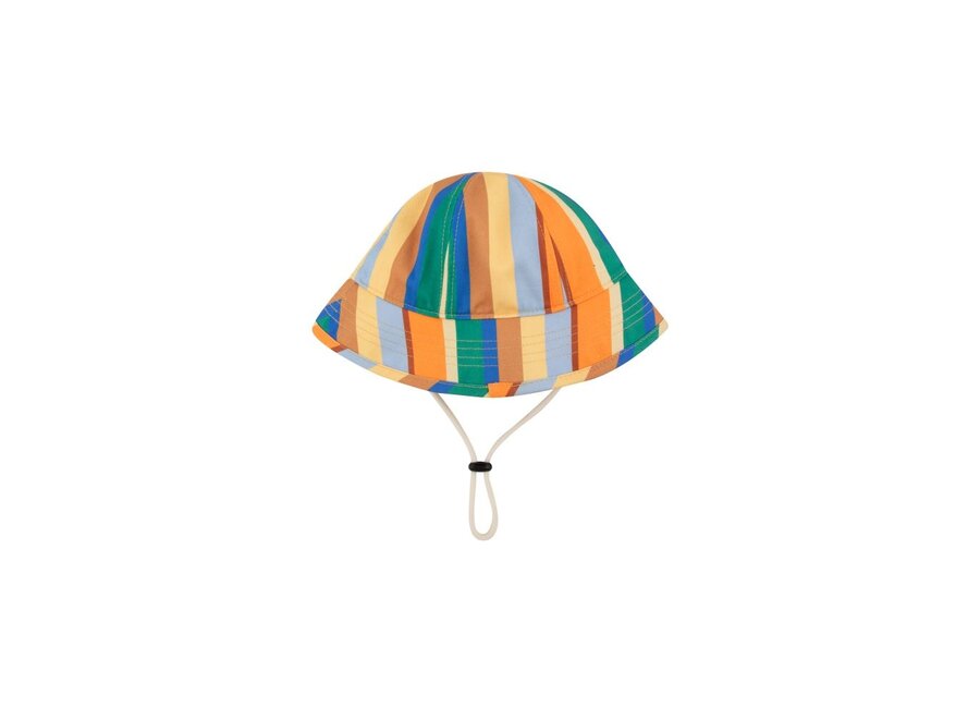 Tiny Cottons | Multicolor Stripes Bucket Hat Multicolor