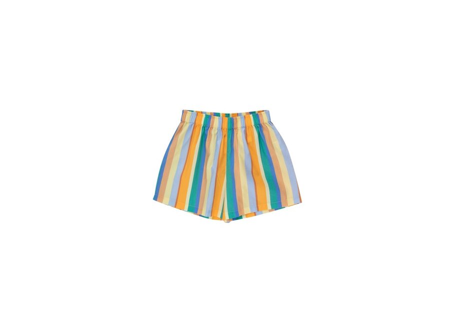 Tiny Cottons | Multicolor Stripes Long Short Multicolor