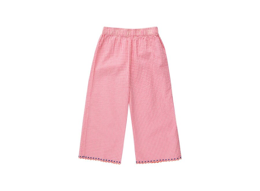 Vichy Pant Dark Pink