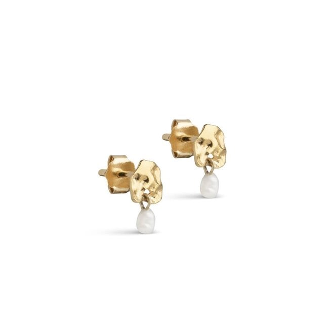 Mio Pearl Gouden Studs