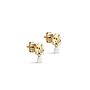 Enamel Copenhagen | Mio Gouden Studs Oorbellen Pearl