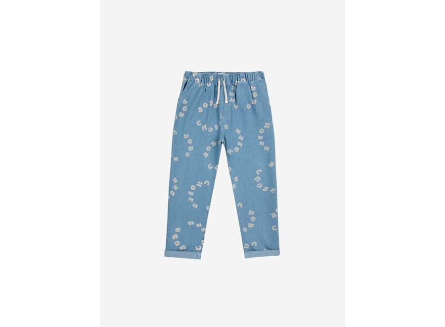 Bobo Choses | Bobo Choses Circle All Over Denim Broek