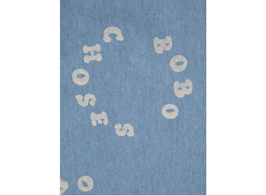 Bobo Choses | Bobo Choses Circle All Over Denim Broek