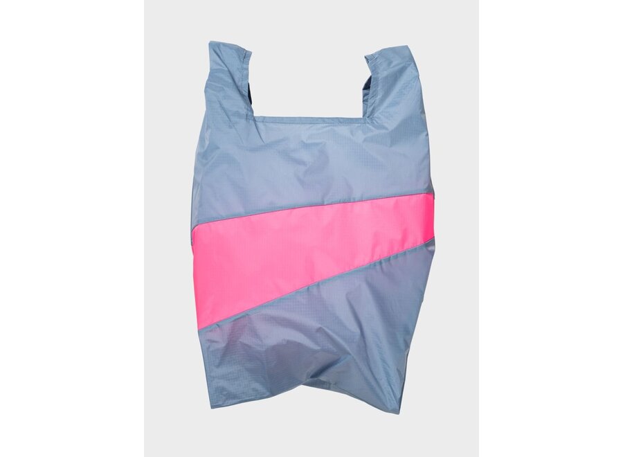 Susan Bijl | The New Shopping Bag Fuzz & Fluo Pink Large