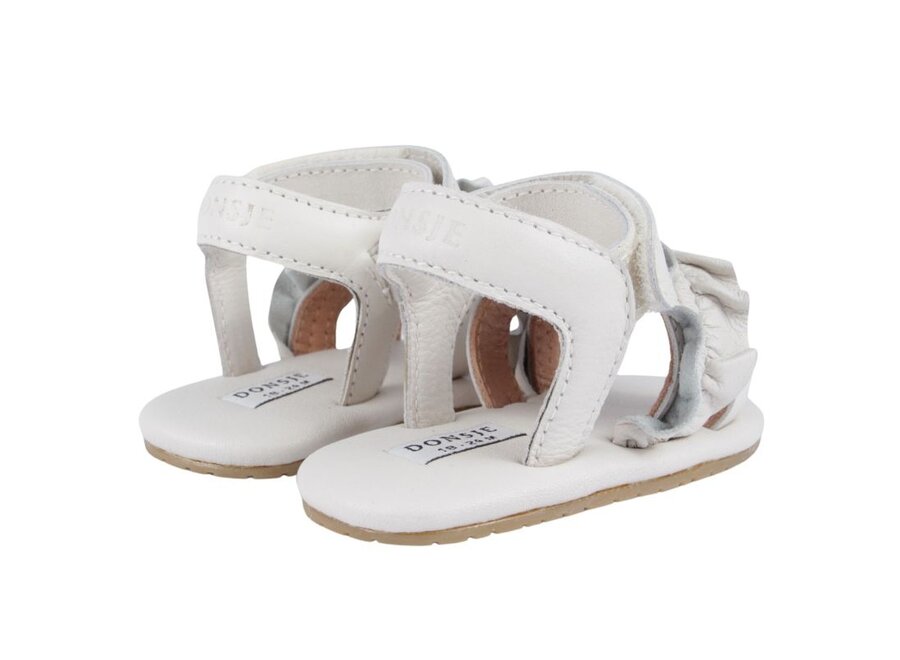 Donsje | Miene Sandalen Off White Leather