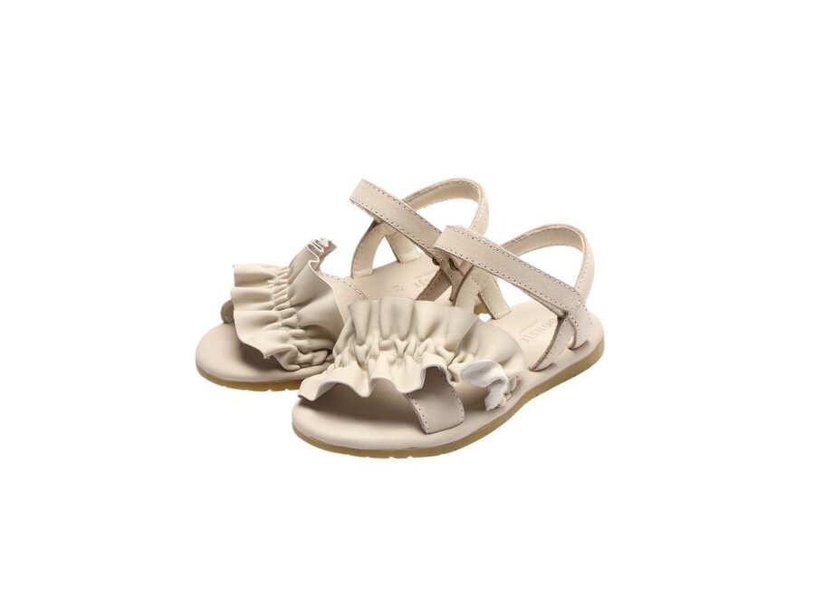 Donsje | Fine Sandalen Ivory Leather