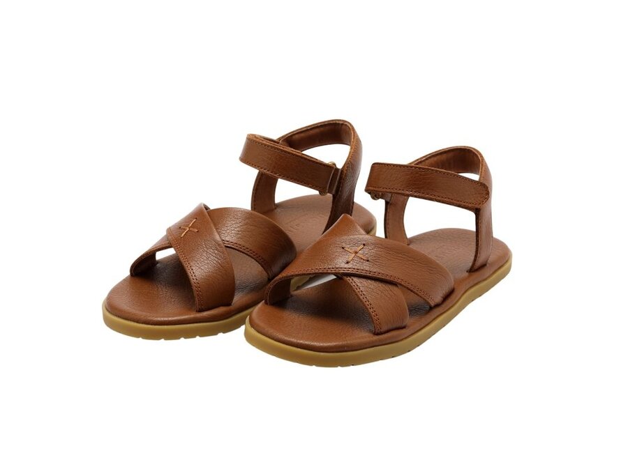 Donsje | Otis Sandalen Cognac Leather