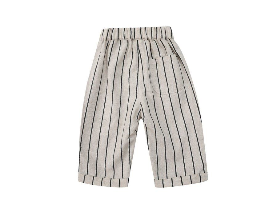 Donsje | Mink Trousers Soft Sand Melange