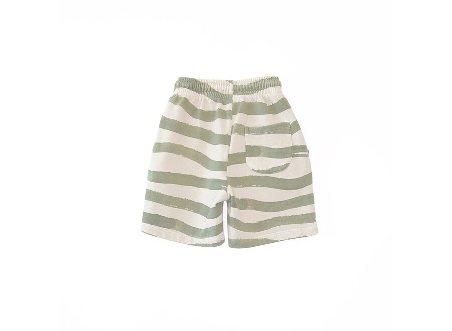 Play Up | Printed Fleece Shorts Fiber Riscas