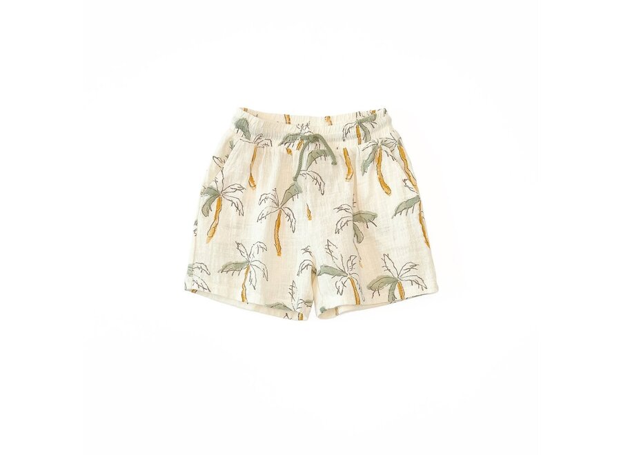 Play Up | Printed Mixed Shorts Fiber