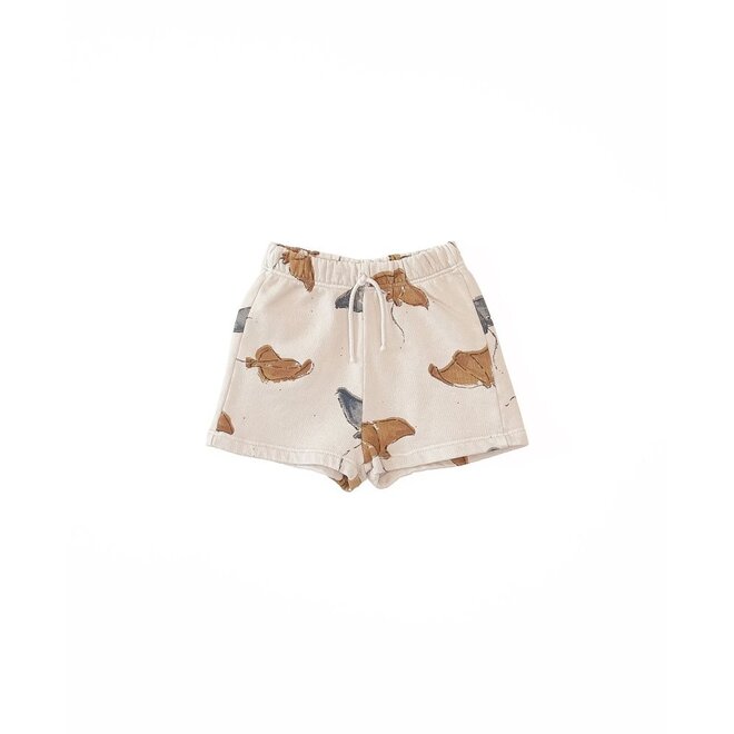 Play Up | Baby Printed Fleece Shorts Fiber Raias