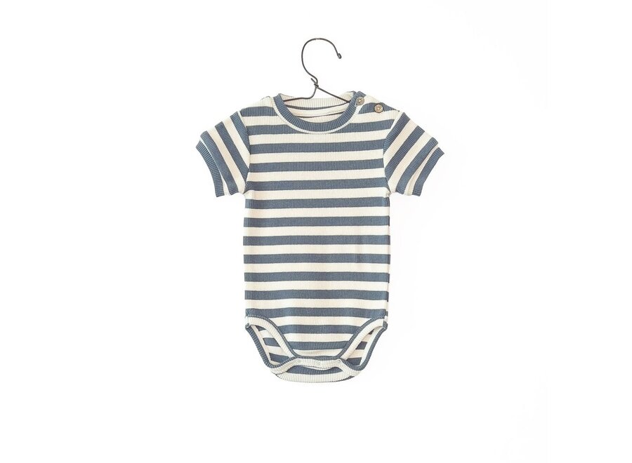 Play Up | Baby Striped Rib Body