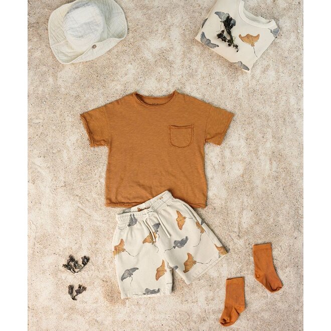 Play Up | Baby Printed Fleece Shorts Fiber Raias