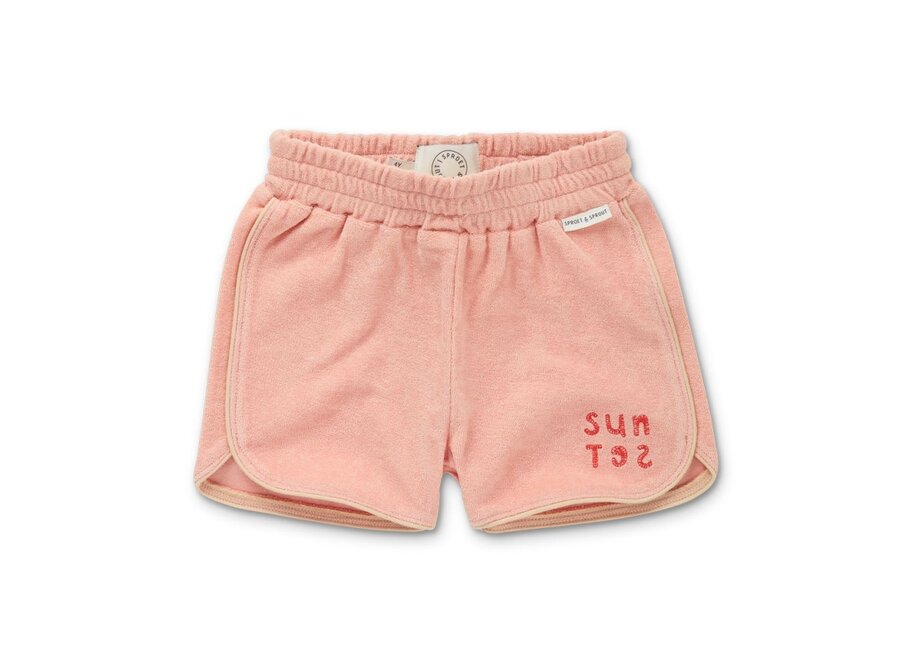 Sproet & Sprout | Terry Sport Short Sunset Blossom